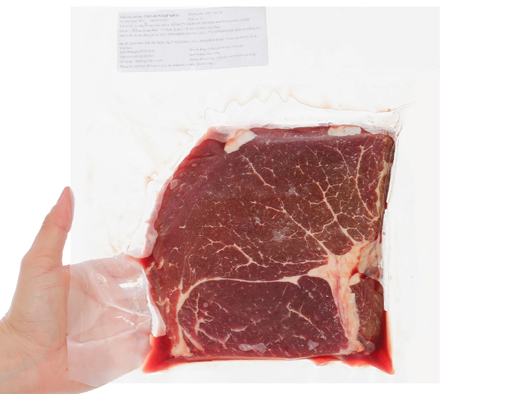Đùi bò nhập khẩu đông lạnh 500gr